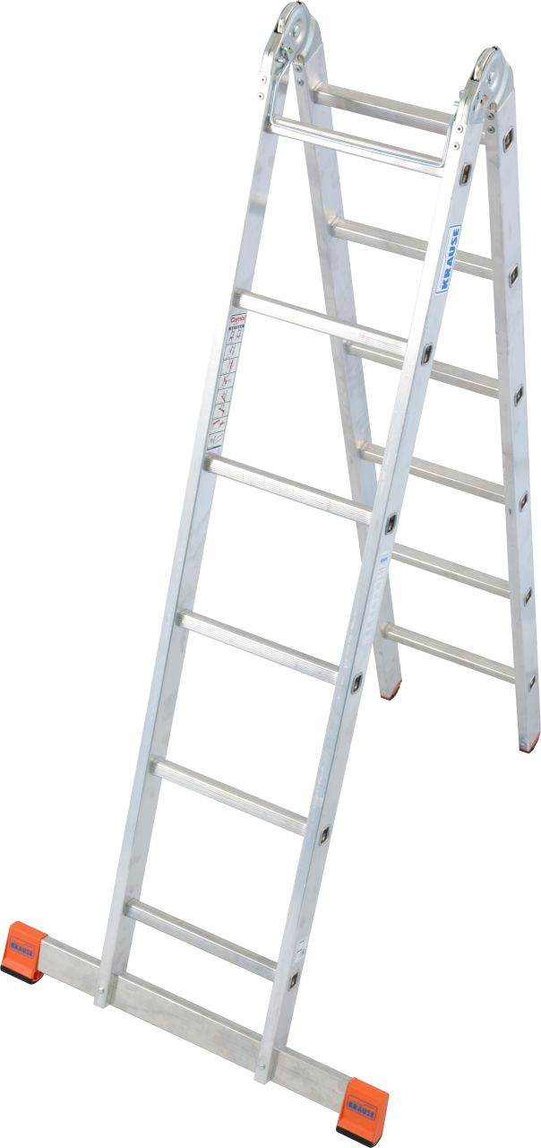 TriMatic Gelenk-DoppelLeiter 2x6 Sprossen