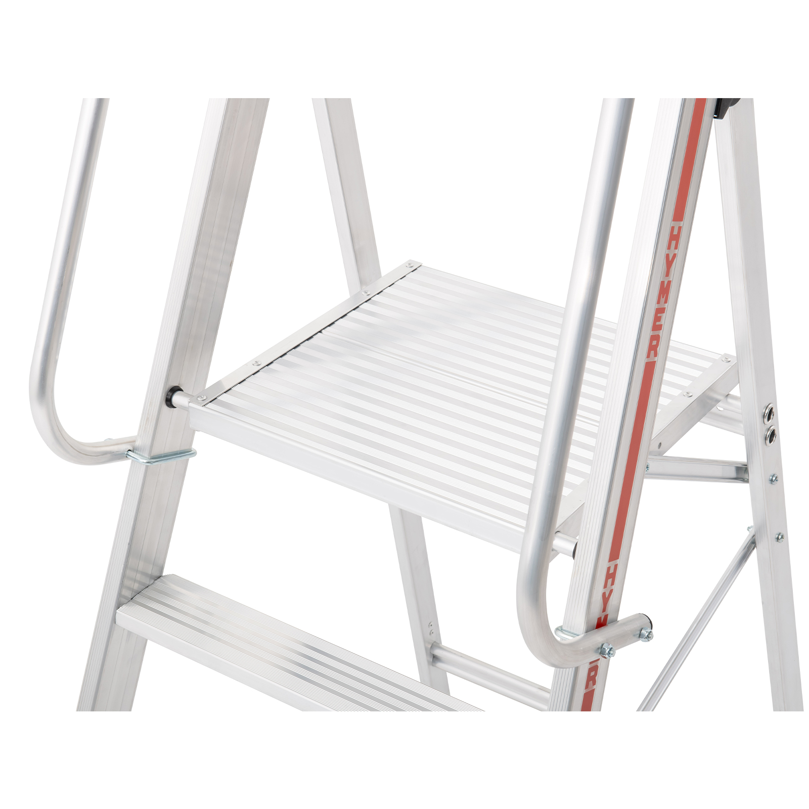 Plattformleiter mit langem Handlauf - 8 Stufen Plattformleiter mit langem Handlauf - 8 Stufen