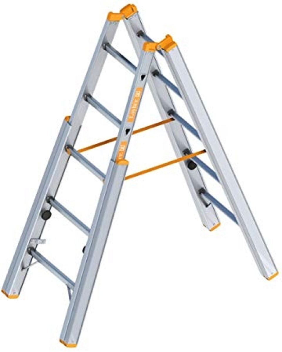 Treppenstehleiter TOPIC 1061, 2x5 Sprossen