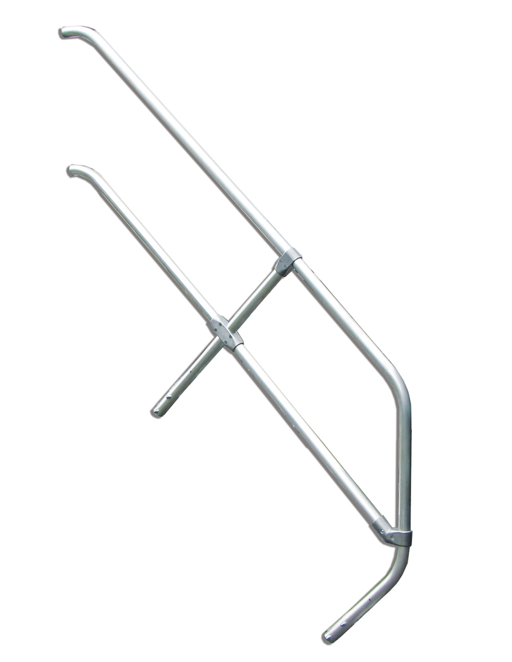 Treppengeländer für 45° Podesttreppe