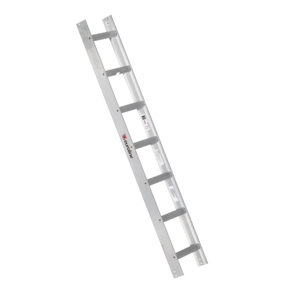 PREMIUM line Alu-Dachauflegeleiter, Alu natur, 7 Sprossen PREMIUM line Alu-Dachauflegeleiter, Alu natur, 7 Sprossen