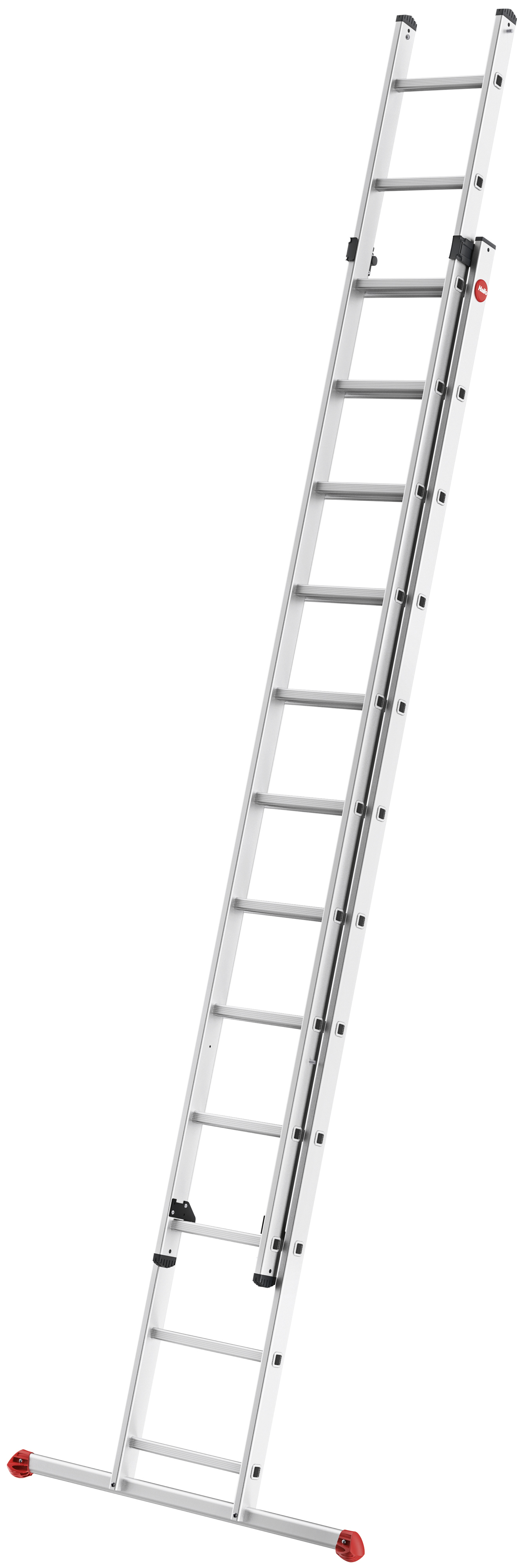 S80 ProfiStep duo - Aluminium-Schiebeleiter 2-teilig, 2 x 12 Sprossen