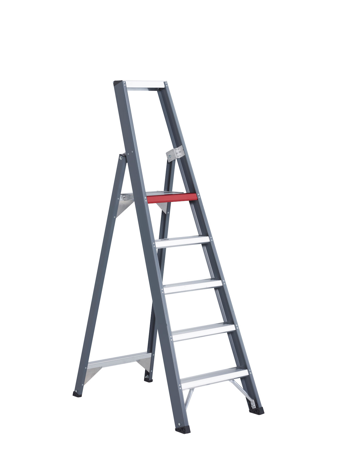 Falco FEO Stufenstehleiter, 4 Stufen