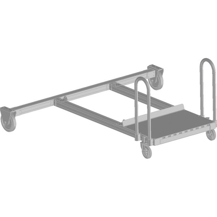 Pflichtmodul Fahrwerk mit ausziehbarer, spindelbarer Traverse Pflichtmodul Fahrwerk mit ausziehbarer, spindelbarer Traverse