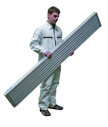 Alu-Diele Alu-Teleskop-Bohle - kurz
