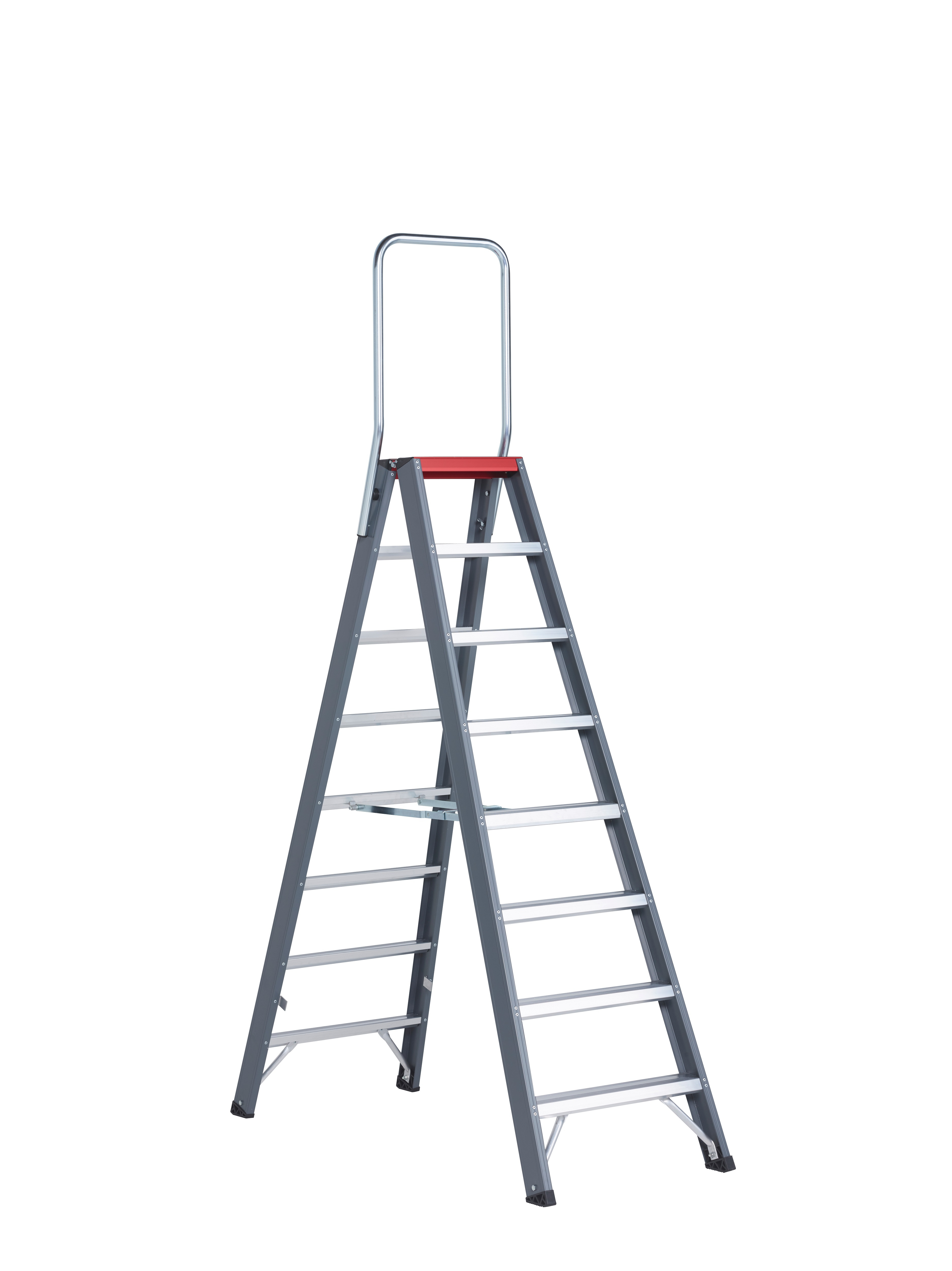 Falco FDO Stufenstehleiter, 2 x 2 Stufen