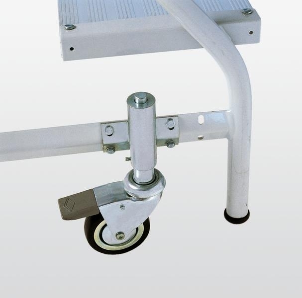 Bremsrollen Feder-Bremsrollen - für 3-4 Stufen, silber