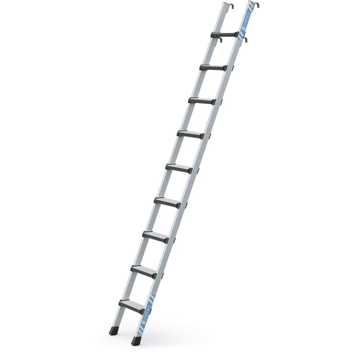Comfortstep LH, Geschraubte Stufen-Regaleinhängeleiter, 7 Stufen Comfortstep LH, Geschraubte Stufen-Regaleinhängeleiter, 7 Stufen