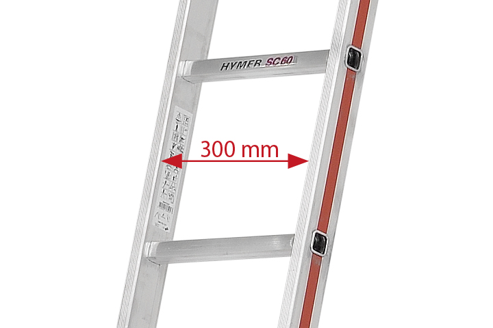 Mehrzweckleiter, zweiteilig - 2x6 Sprossen