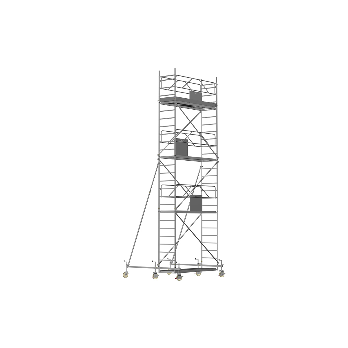Universal PROFI - Länge: 2,50 m - Breite: 0,80 m, Standhöhe 11,60 m