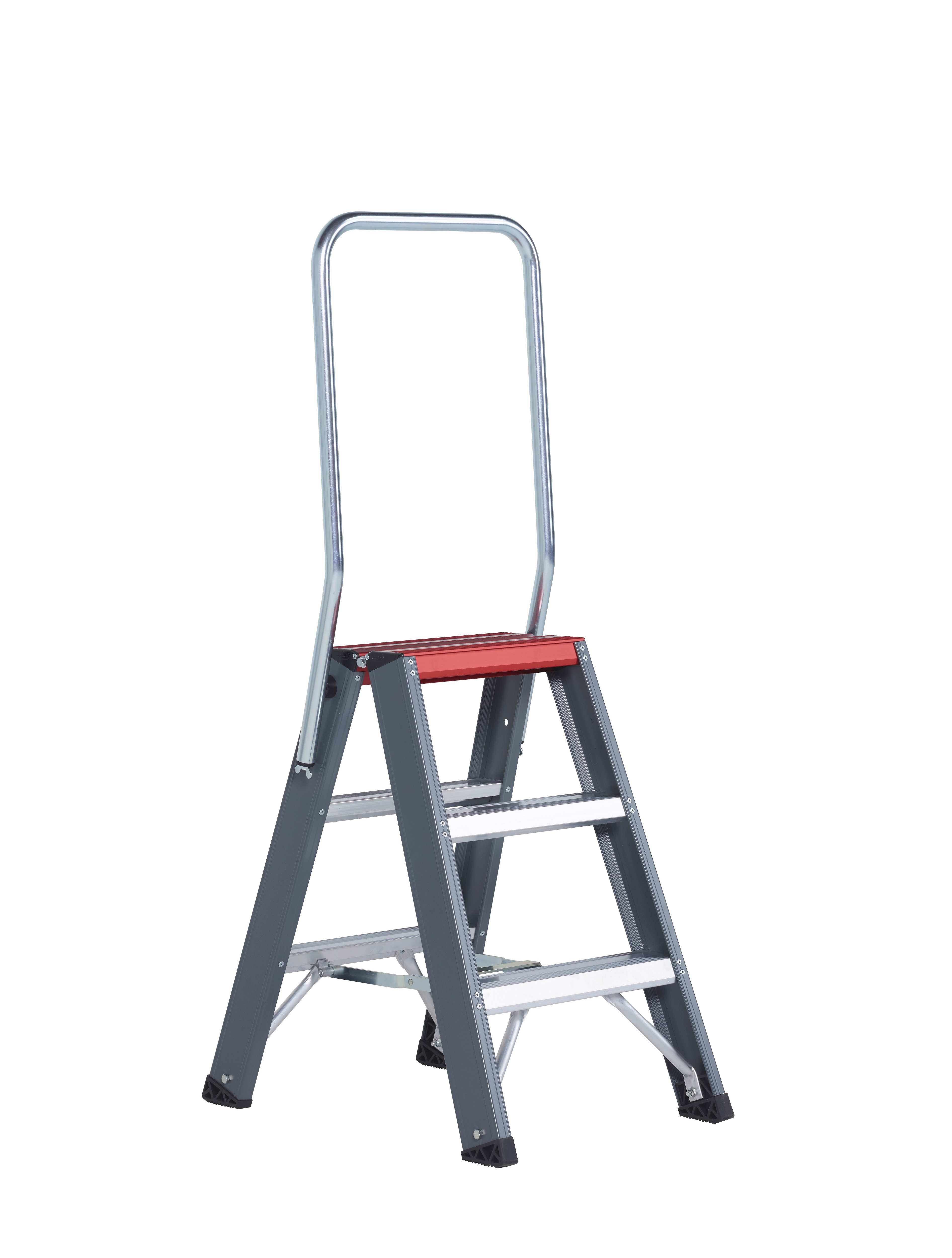 Falco FDO Stufenstehleiter, 2 x 2 Stufen