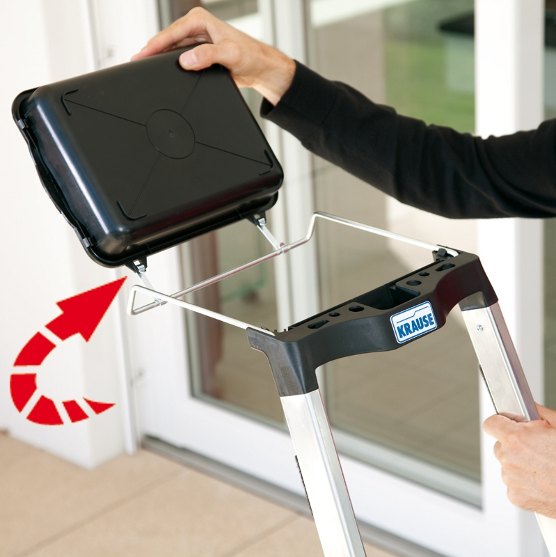 MONTO Stufen-StehLeiter Secury mit MultiGrip System, 4 Stufen MONTO Stufen-StehLeiter Secury mit MultiGrip System, 4 Stufen