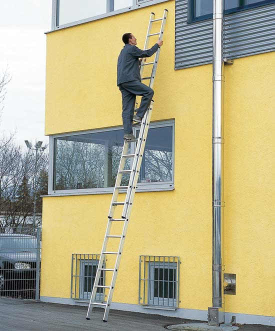 Everest 2E - Schiebeleiter, 2-teilig, 2x20 Sprossen