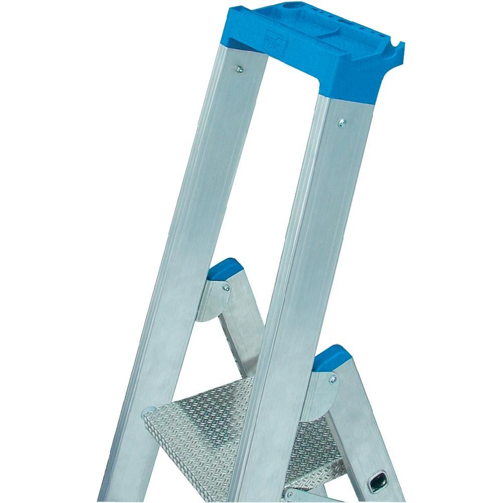 Stabilo Stufen-Stehleiter, fahrbar 8 Sprossen/Stufen