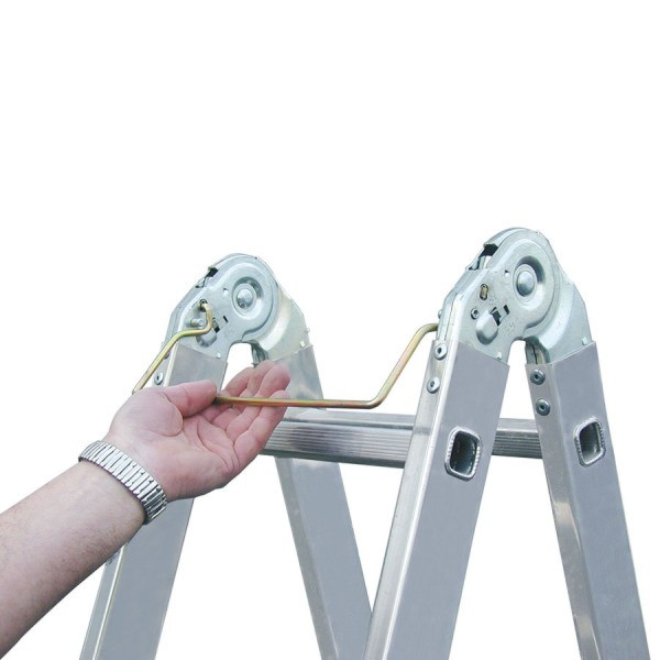 SpeedMatic System Stabilo Gelenk-Doppelleiter 2x6 Sprossen