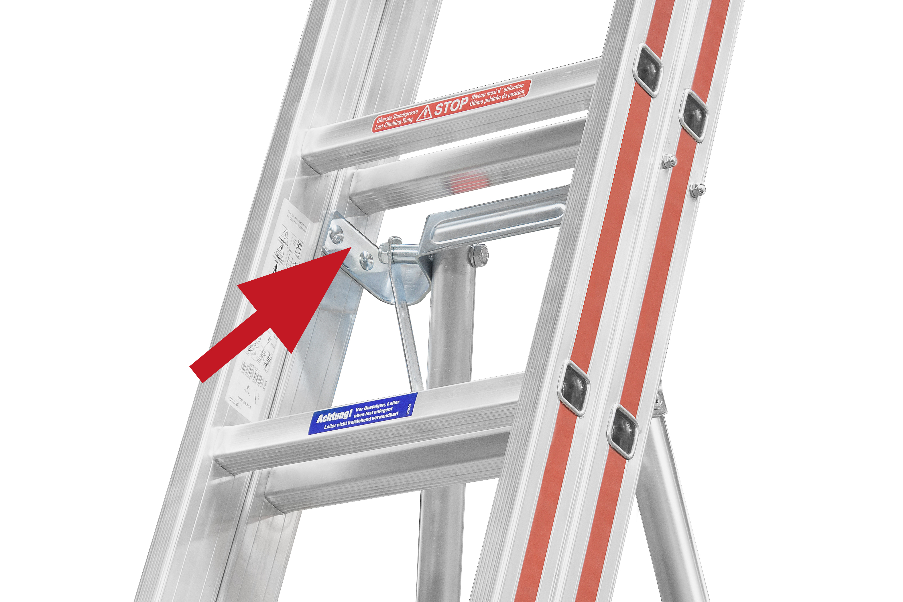 Ersatzteilset Stützenbügel für Obstbaumleitern 3049 + 3050 Ersatzteilset Stützenbügel für Obstbaumleitern 3049 + 3050