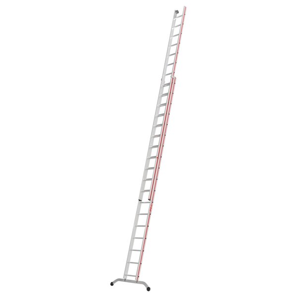 Schiebeleiter, zweiteilig - 2x6 Sprossen