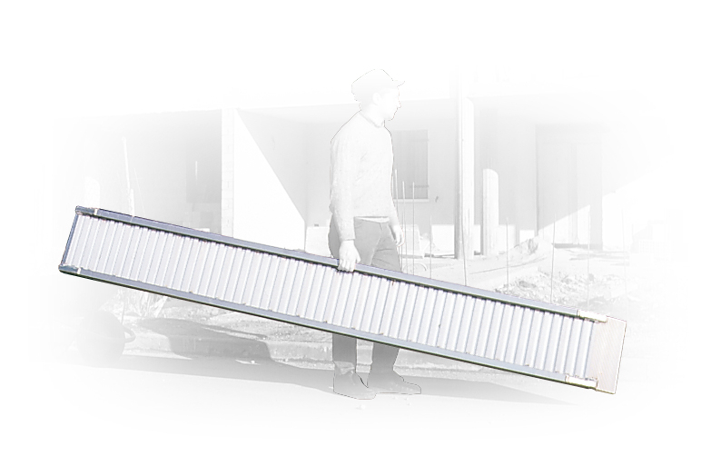 Rampe S600 aus spezieller Aluminium-Legierung - Tragkraft 1600 kg