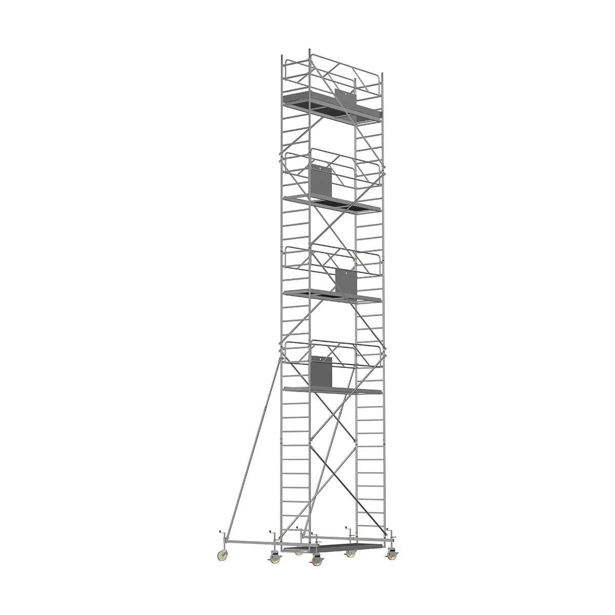 Universal PROFI - Länge: 2,50 m - Breite: 0,80 m, Standhöhe 11,60 m