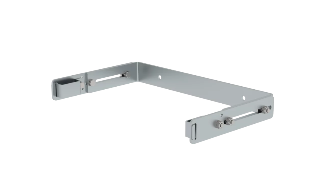 Wandhalter U-Bügel verstellbar, Verstellbereich 275 - 375 mm