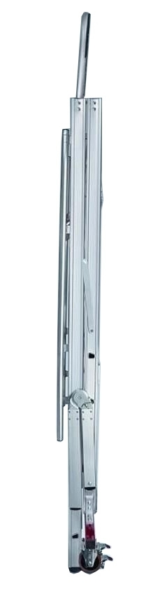 Nr. 32777 Premium-Line Aluminium-Podestleiter fahrbar, klappbar 4 Stufen