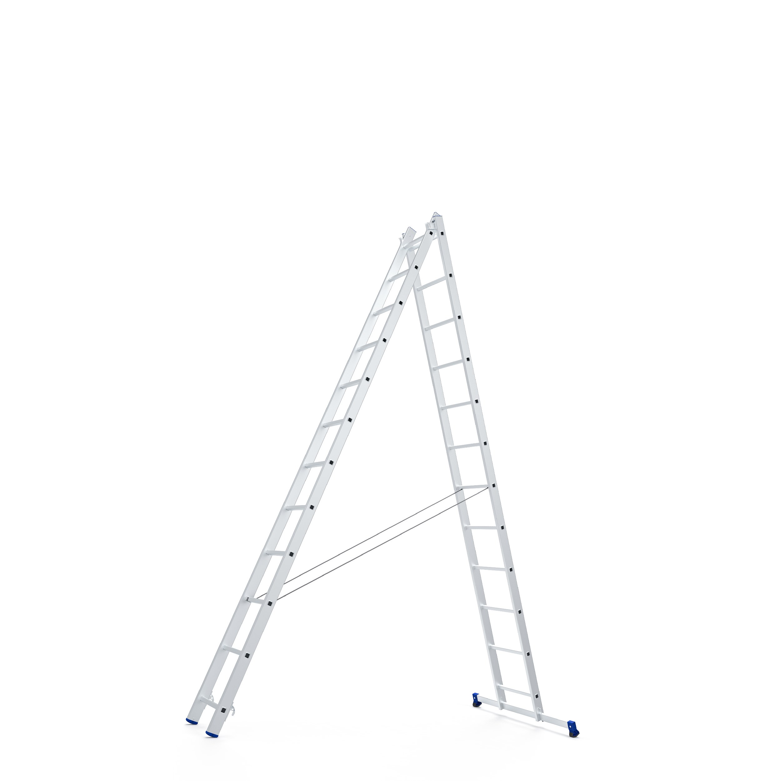 Mehrzweckleiter 2-Teilig 2x12 Sprossen