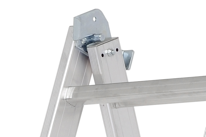 Mehrzweckleiter, zweiteilig - 2x8 Sprossen
