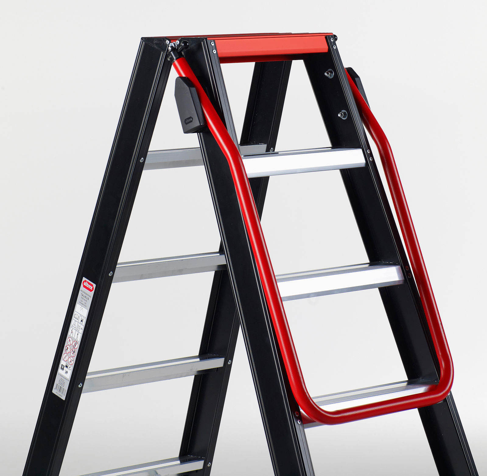 Taurus TDO Stufenstehleiter - beidseitig begehbar, 2 x 2 Stufen